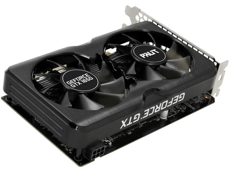 PALIT　GTX1650 GP 4G GDDR6 Placa de Vídeo Palit NVIDIA GeForce GTX 1650 GP, 4GB, GDDR6
